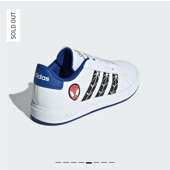 Adidas Marvel’s Spider-man Grand Court Sneakers NWT! - Picture 5 of 9